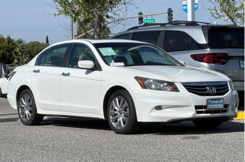 White Orchid Pearl 2012 Honda Accord EX