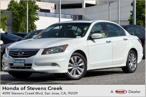 White Orchid Pearl 2012 Honda Accord EX