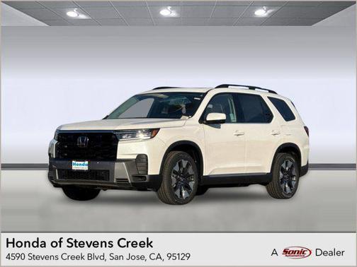 Platinum White Pearl 2026 Honda Pilot Elite