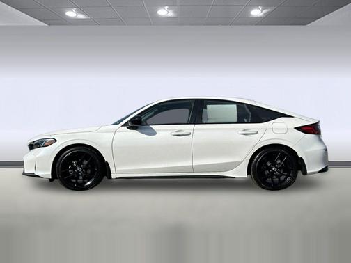 Platinum White Pearl 2026 Honda Civic Hybrid Sport