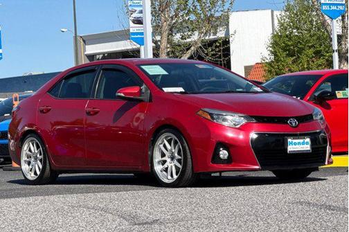 Barcelona Red Metallic 2014 Toyota Corolla S Plus