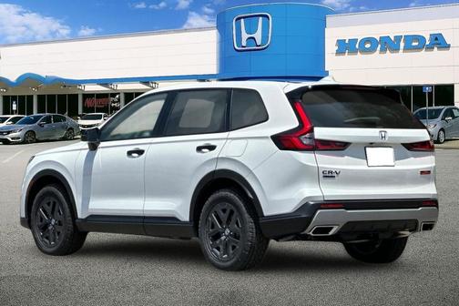 Platinum White Pearl 2026 Honda CR-V Hybrid TrailSport AWD