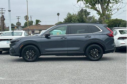 Gray 2025 Honda CR-V Hybrid Sport FWD