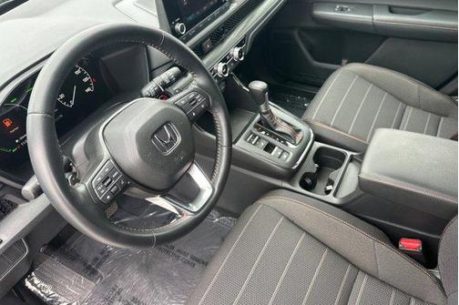 Gray 2025 Honda CR-V Hybrid Sport FWD