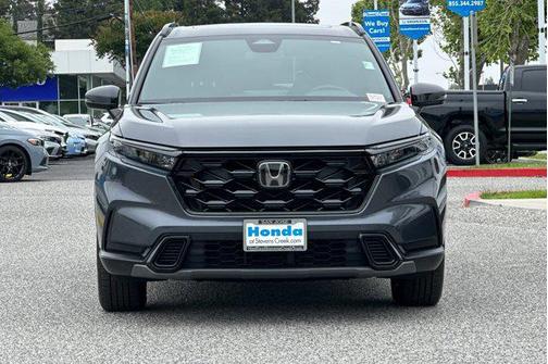 Gray 2025 Honda CR-V Hybrid Sport FWD
