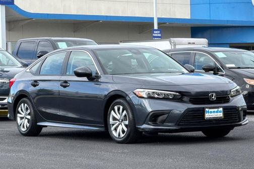 Crystal Black Pearl 2023 Honda Civic LX