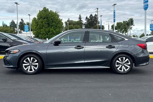 Crystal Black Pearl 2023 Honda Civic LX