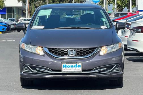 Modern Steel Metallic 2015 Honda Civic SE