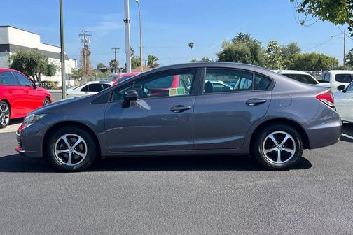 Modern Steel Metallic 2015 Honda Civic SE