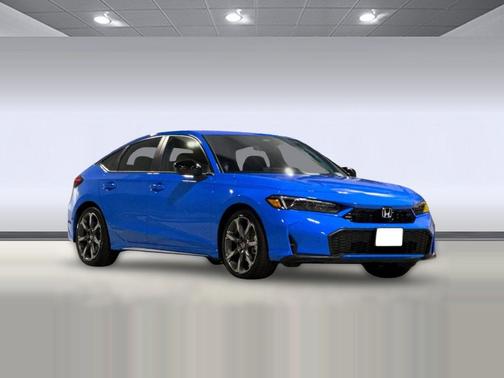 Boost Blue Pearl 2026 Honda Civic Hybrid Sport Touring