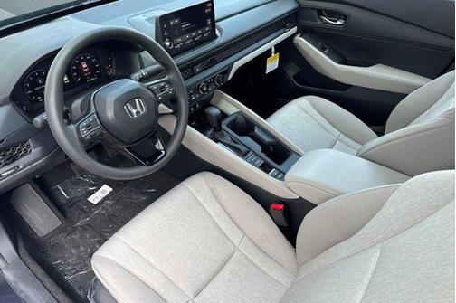 Platinum White Pearl 2026 Honda Accord LX 1.5T