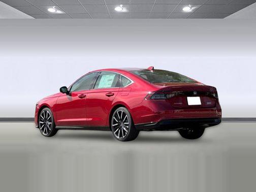 Radiant Red Metallic 2026 Honda Accord Hybrid Touring