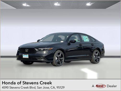 Crystal Black Pearl 2026 Honda Accord Hybrid Sport