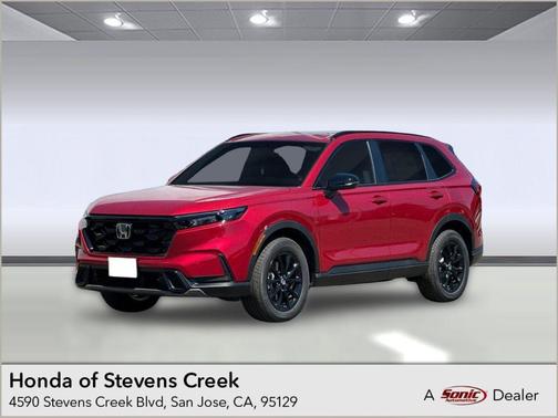 Radiant Red Metallic 2026 Honda CR-V Hybrid Sport AWD
