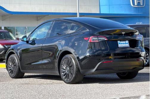 Solid Black 2024 Tesla Model Y Long Range Dual Motor All-Wheel Drive