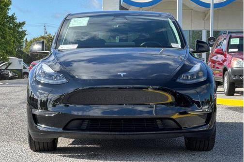 Solid Black 2024 Tesla Model Y Long Range Dual Motor All-Wheel Drive
