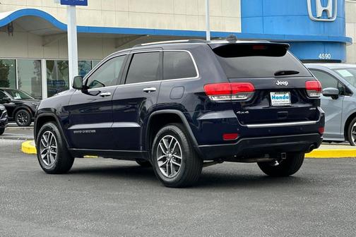 True Blue Pearlcoat 2017 Jeep Grand Cherokee Limited