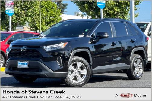 Midnight Black Metallic 2025 Toyota RAV4 XLE
