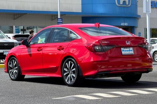 Rallye Red 2022 Honda Civic EX