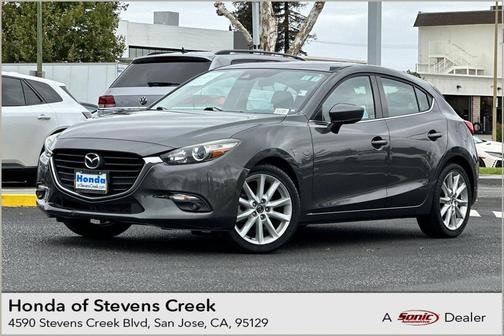 Machine Gray Metallic 2017 Mazda Mazda3 Grand Touring