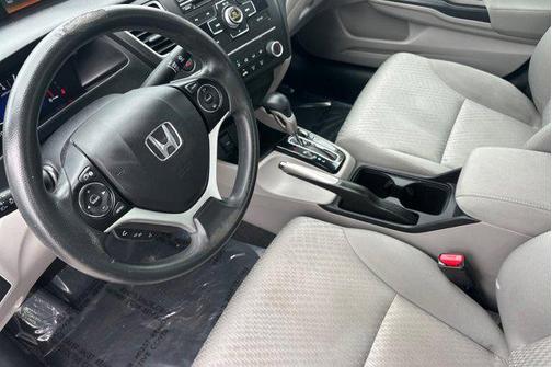 Gray 2015 Honda Civic LX