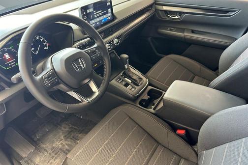 Platinum White Pearl 2026 Honda CR-V Hybrid Sport AWD