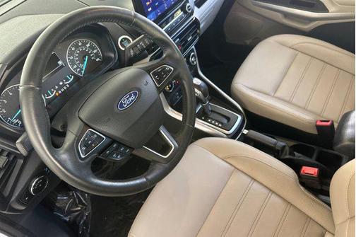 WHITE PLATINUM MET TRI-COAT 2020 Ford EcoSport Titanium