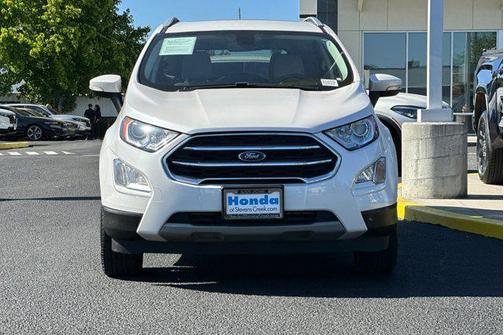 WHITE PLATINUM MET TRI-COAT 2020 Ford EcoSport Titanium
