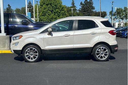 WHITE PLATINUM MET TRI-COAT 2020 Ford EcoSport Titanium