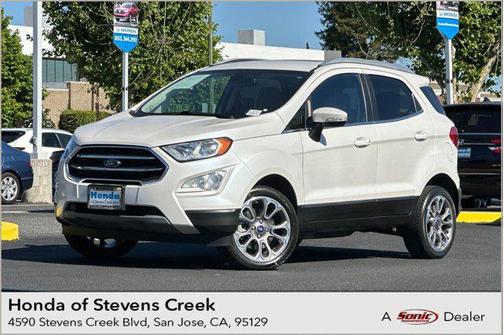 WHITE PLATINUM MET TRI-COAT 2020 Ford EcoSport Titanium