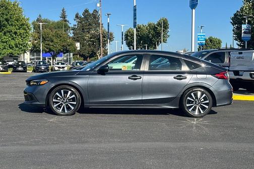 Gray 2023 Honda Civic EX-L