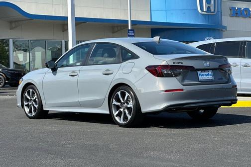 Gray 2026 Honda Civic Hybrid Sport Touring