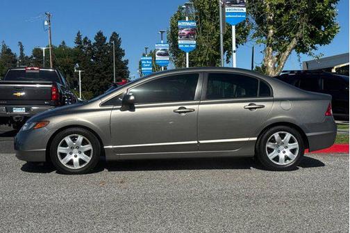 Gold 2007 Honda Civic LX