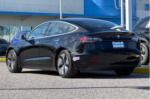 Solid Black 2019 Tesla Model 3 Long Range