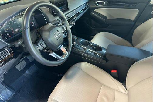 Platinum White Pearl 2024 Honda Civic Touring