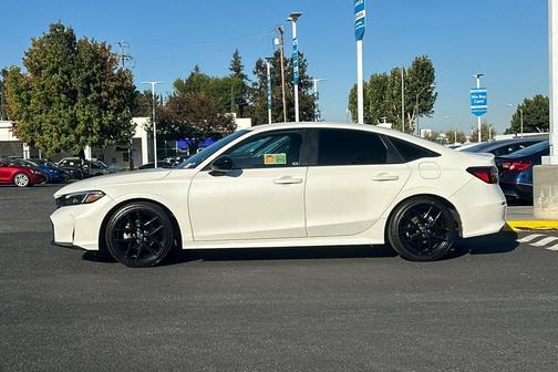 Platinum White Pearl 2026 Honda Civic Sport