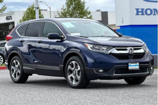 Obsidian Blue Pearl 2018 Honda CR-V EX-L