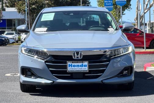 Gray 2021 Honda Accord Hybrid Touring