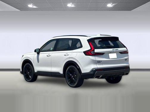 Platinum White Pearl 2026 Honda CR-V Hybrid Sport Touring AWD