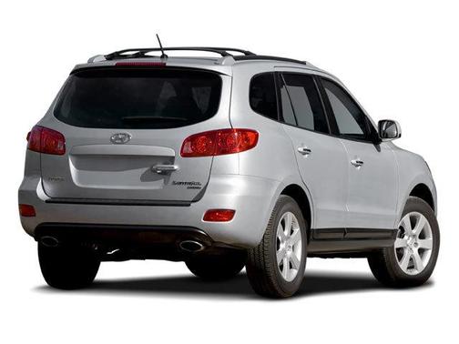 Silver 2008 Hyundai SANTA FE Limited