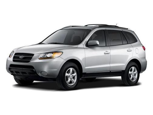 Silver 2008 Hyundai SANTA FE Limited