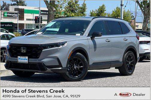 Gray 2024 Honda CR-V Hybrid Sport FWD