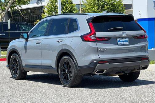Gray 2024 Honda CR-V Hybrid Sport FWD
