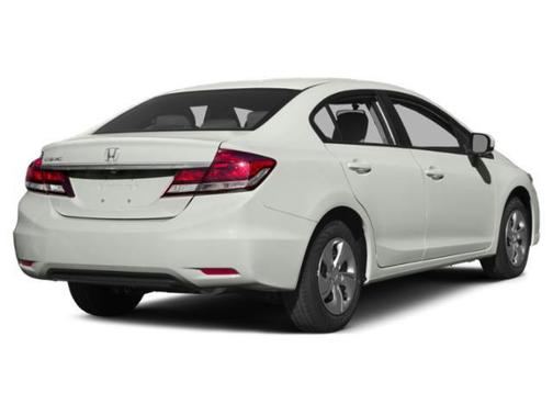 Alabaster Silver Metallic 2015 Honda Civic LX