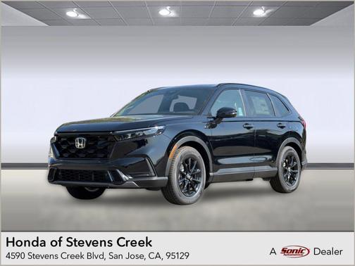 Crystal Black Pearl 2026 Honda CR-V Hybrid Sport-L FWD
