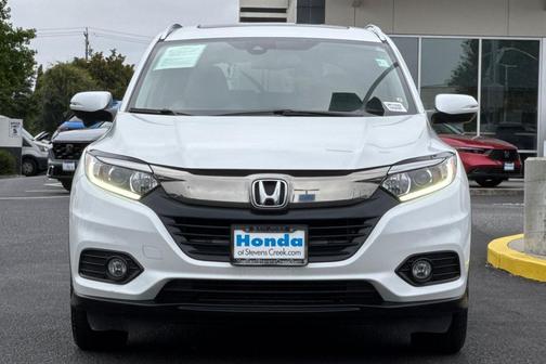 Platinum White Pearl 2021 Honda HR-V EX-L