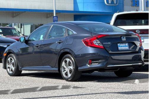 Blue 2019 Honda Civic LX