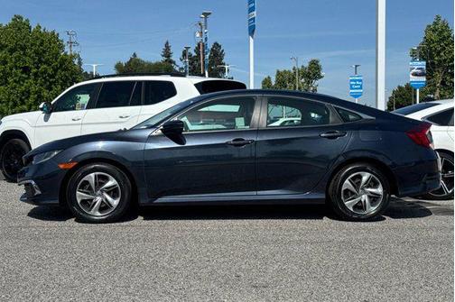 Blue 2019 Honda Civic LX