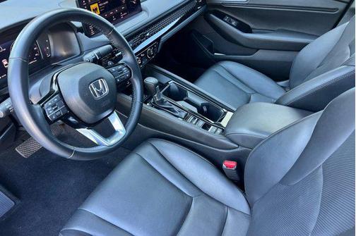 Platinum White Pearl 2024 Honda Accord Hybrid Touring