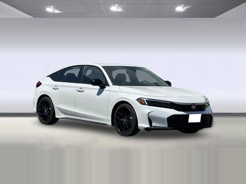 Platinum White Pearl 2026 Honda Civic Sport